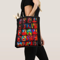 Rotes Kleid Schwarze Katze Kunstbewegungen