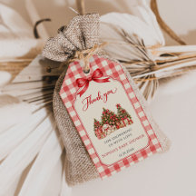 Rotes Koketten-Bogen-Schrift-Weihnachtsbaum-Party