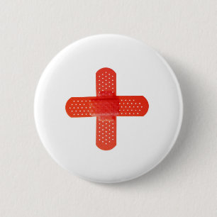 Rotes Kreuz Button