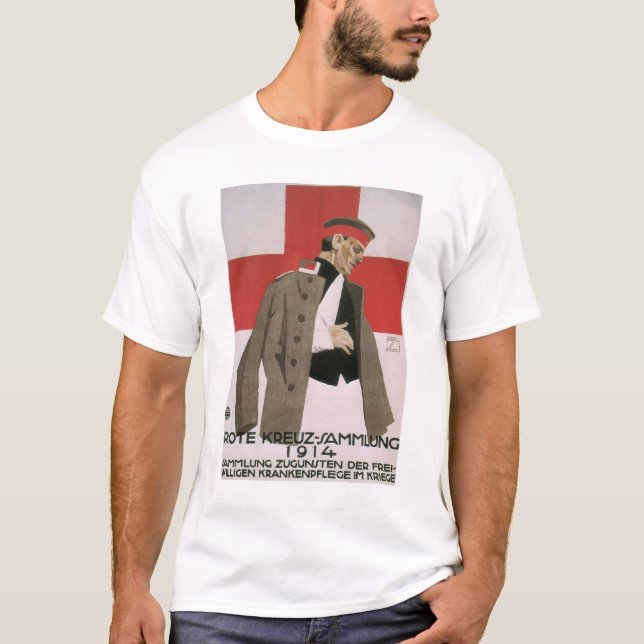Rotes Kreuz Collection_Propaganda Plakat T-Shirt (Vorderseite)