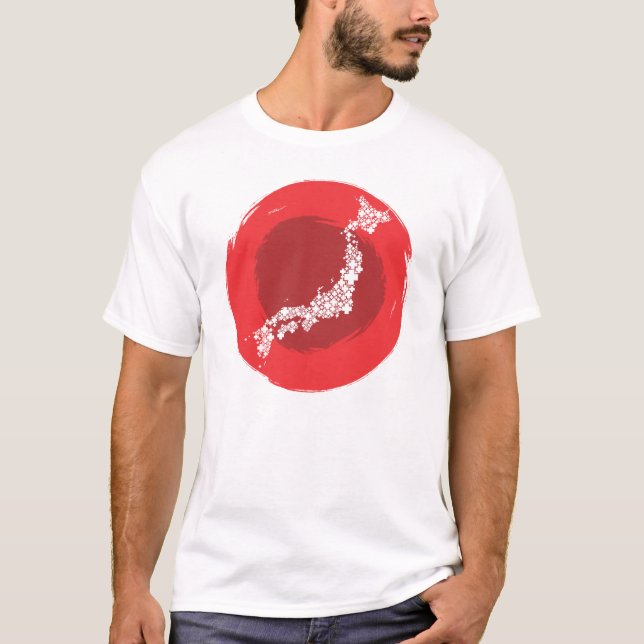 Rotes Kreuz für Japan T-Shirt (Vorderseite)