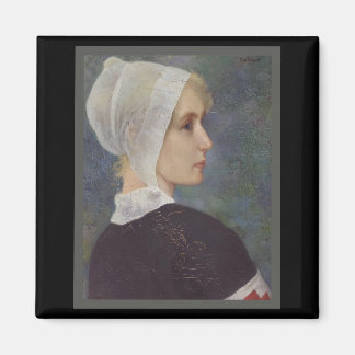 Rotes Kreuz Krankenwagen von Theodor Grust Magnet