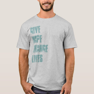ROTES KREUZ SPENDE! HOFFNUNG GEBEN LEBEN ÄNDERN Vi T-Shirt