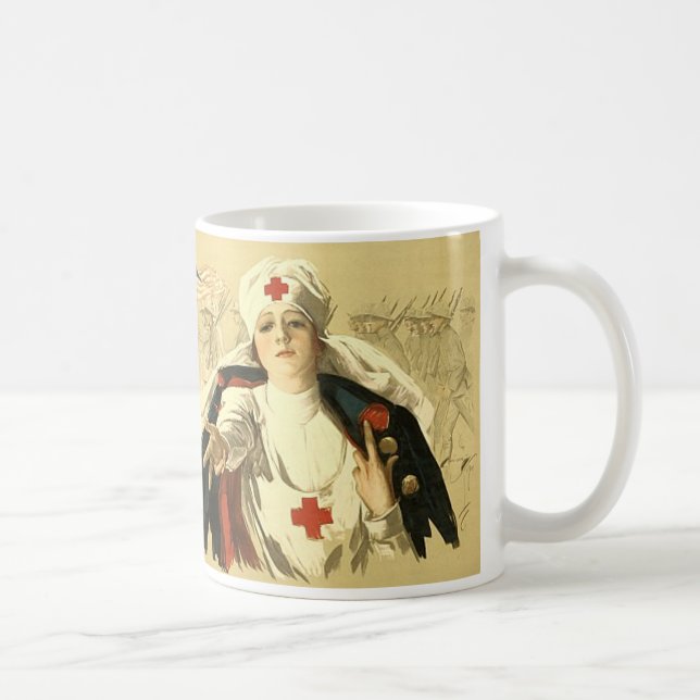 Rotes Kreuz Tasse (Rechts)