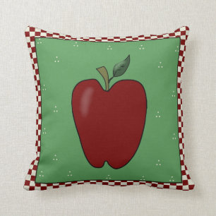Rotes Land Apple Pillow Kissen