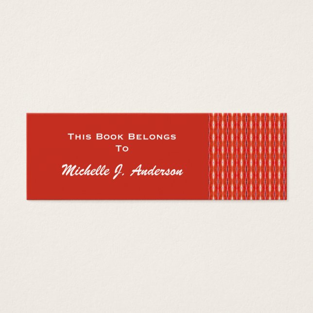 rotes Lesezeichen (Vorderseite)