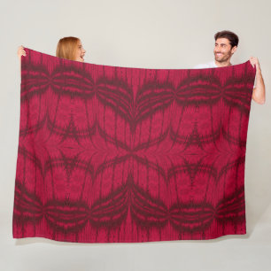 Rotes Licht 5 Fleecedecke