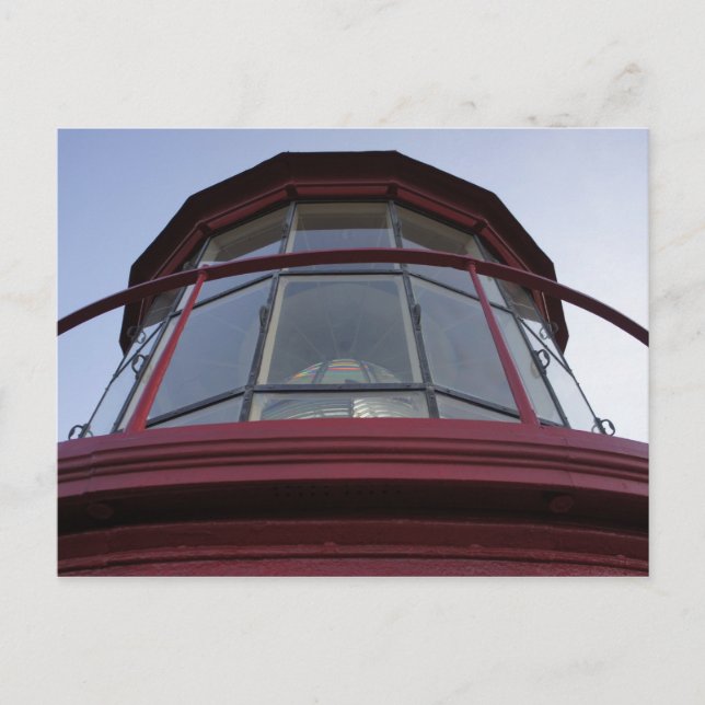 Rotes Licht Postkarte (Vorderseite)