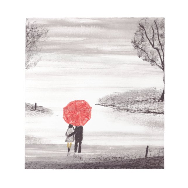 Rotes Liebe Notizblock (Vorderseite)