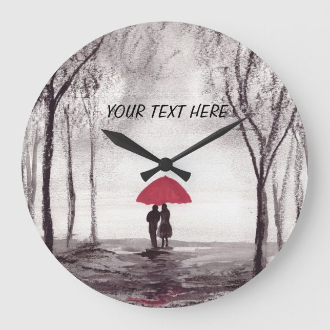 Rotes Liebe rund um die Uhr (Vorderseite)