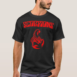Rotes Logo am besten verkaufen Skorpione Heavy Met T-Shirt