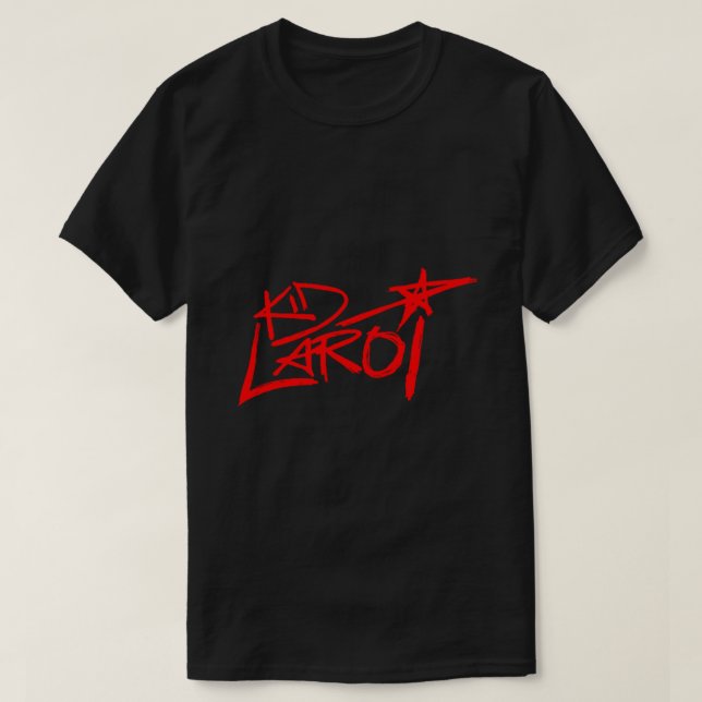 Rotes Logo des Kindes Laroi Essential T - Shirt (Design vorne)