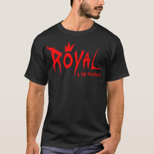 Rotes Logo Royal & Amp; der schleichende Sänger So T-Shirt