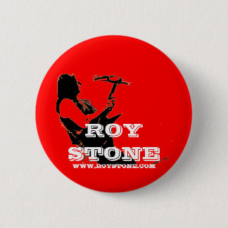 ROTES LOGO-STEINABZEICHEN ROY BUTTON