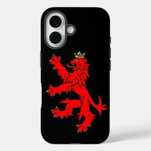 Rotes Löwen-Wappen Schottisches Telefon-Cover iPhone 16 Hülle