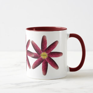 Rotes Maismuster Tasse