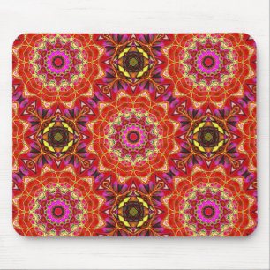Rotes MANDALA Mousepad