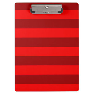 Rotes Marineblau-Streifen-Design Klemmbrett