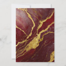 rotes Marmormuster mit Gold