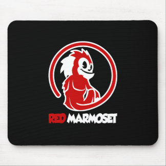 Rotes Marmoset Mousepad