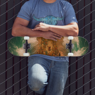 Rotes Meer Durchquerung Skateboard