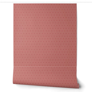 Rotes minimalistisches gepunktetes Swiss Tapete