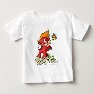 Rotes Moehog und Summen Baby T-shirt