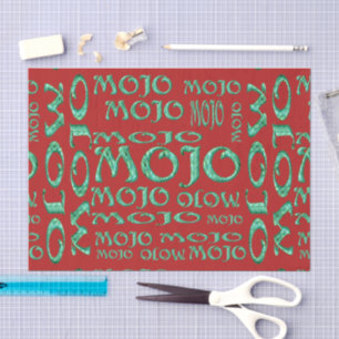 Rotes Mojo-Papierpapier Seidenpapier