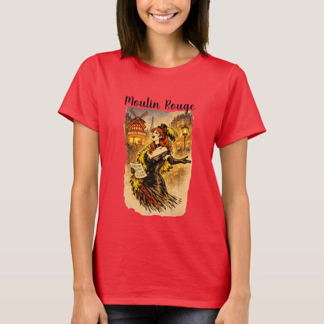 ROTES MÜHLE T-Shirt (Vorderseite)