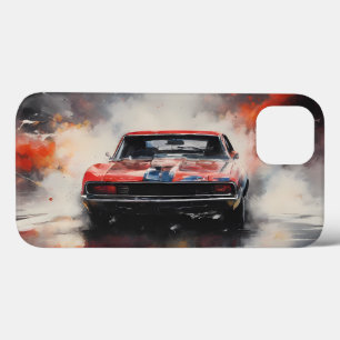 Rotes Muscle-Car frontal Case-Mate iPhone Hülle