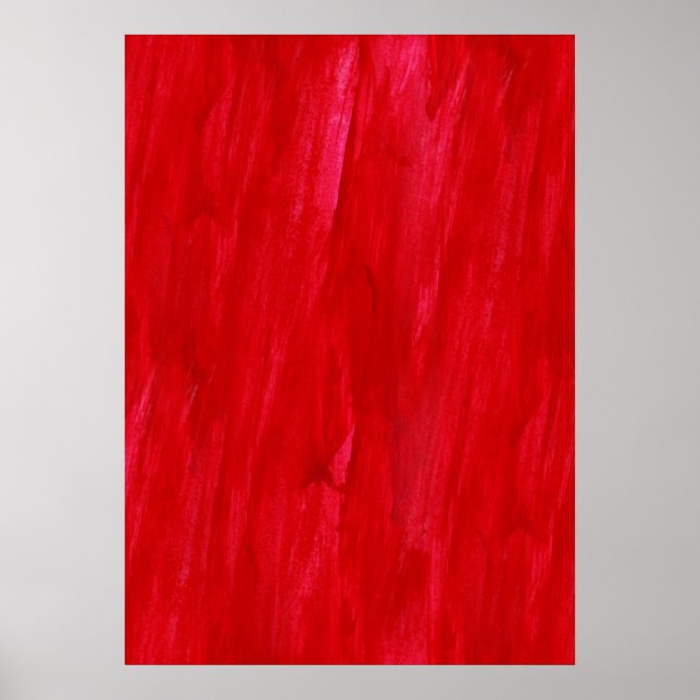 Rotes Nahtloses Hintergrundbild Abstrakt und Aquar Poster (Vorne)