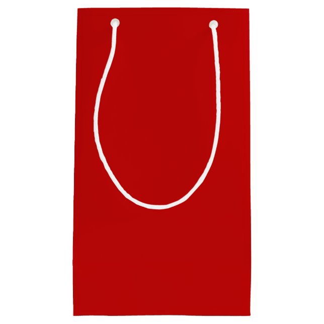 Rotes Noël Kleine Geschenktüte (Vorderseite)