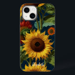 Rotes Orange Gelbes Gelbes Van Gogh Case-Mate iPhone 14 Hülle<br><div class="desc">Sonnenblumen Rot Orange Gelb Van Gogh Art.</div>