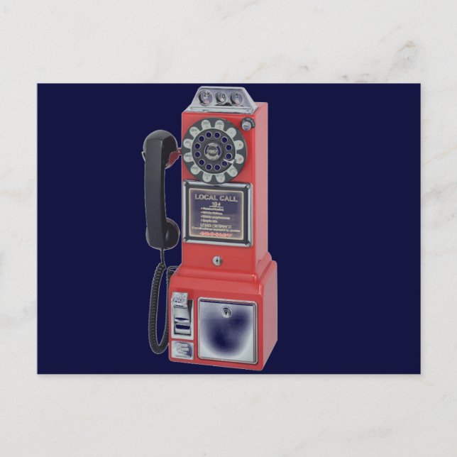 ROTES PAY POSTKARTE (Vorderseite)