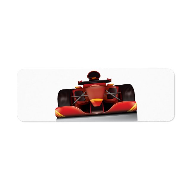 Rotes Rennauto (Vorne)
