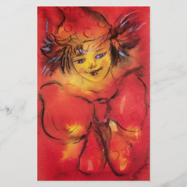 ROTES RIBBON BRIEFPAPIER (Vorderseite)