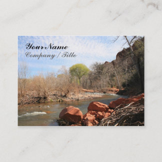 Rotes Rock Creek Visitenkarte