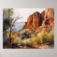 Rotes Rock Sedona Arizona Kunstvoll wandern