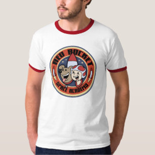 Rotes Rocket T-Shirt