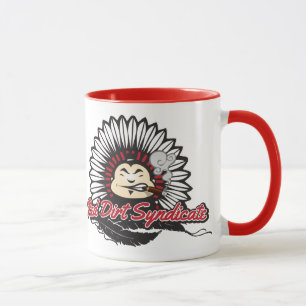 Rotes Schmutz-Syndikat Tasse