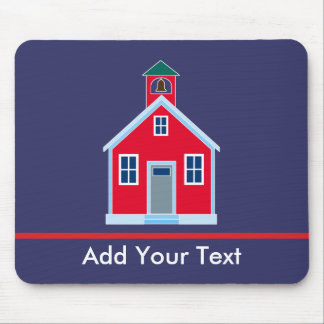 Rotes Schulhaus Mousepad