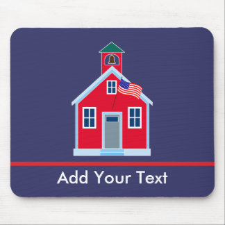 Rotes Schulhaus Mousepad