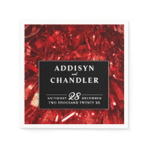 Rotes Schwarz und Weiß Moderne Weihnachtszeit