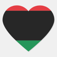 Rotes Schwarzes und Grünes Panafrikanisches UNIA-F