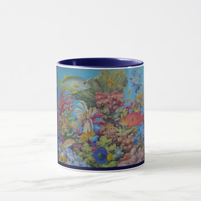Rotes Seeriff-Tasse Tasse (Zentrum)