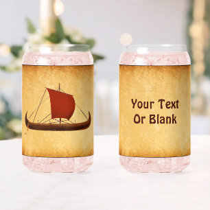 Rotes Segel - Kreuzfahrtschiff II Dosenglas