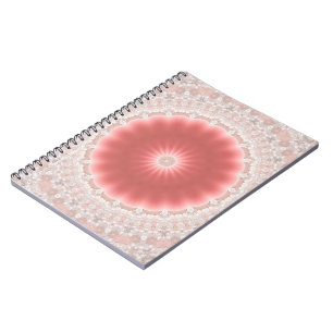 Rotes Sonnen Notizbuch Notizblock