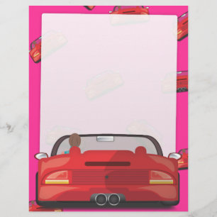 Rotes Sportauto