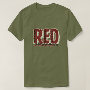 Rotes Stammes-T-Shirt - Ehrt unsere im Einsatz bef T-Shirt