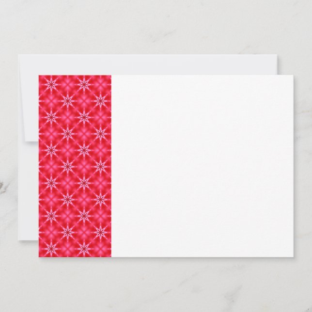 Rotes Sternenmuster (Vorderseite)